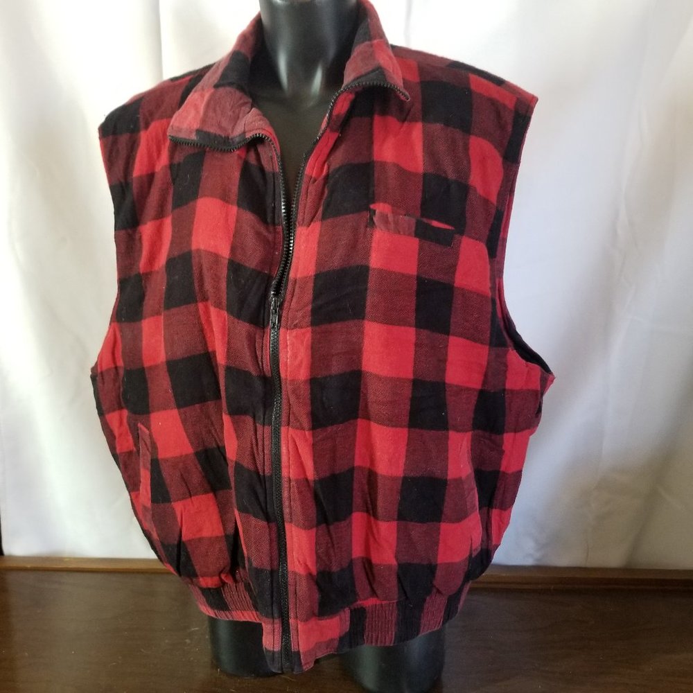 Ozark Trail Brand Men's padded lumberjack vest - 3XL